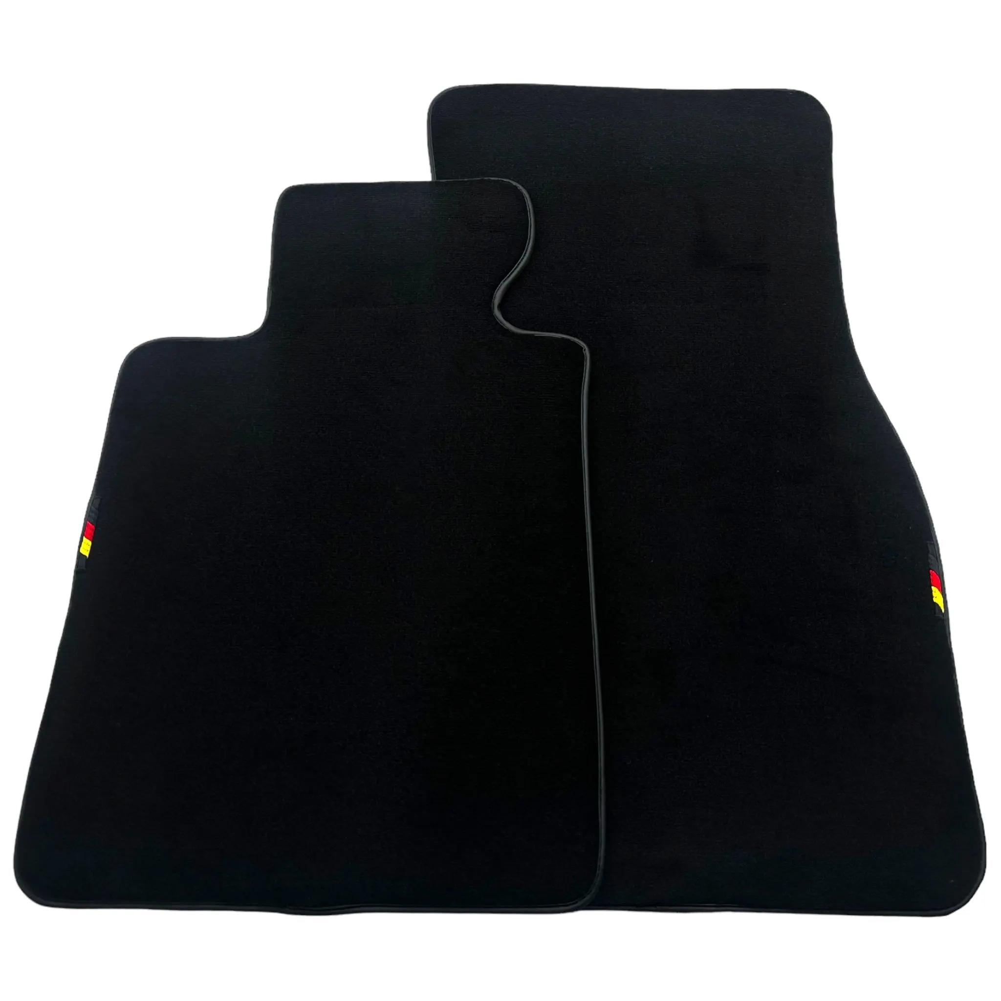 Black Floor Floor Mats For BMW 3 Series E90 Germany Edition - AutoWin