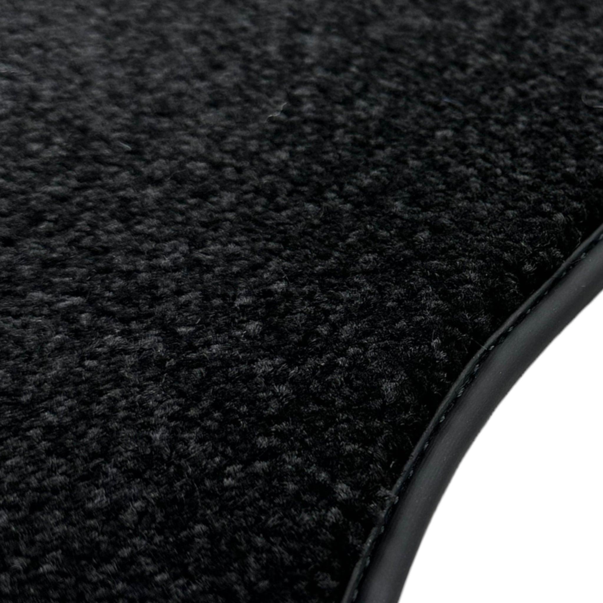 Black Luxury Floor Mats For Mercedes Benz S-Class W222 (2013-2020) Short Wheelbase | ER56 Design