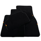 Black Floor Mats For BMW 4 Series G26 Gran Coupe Germany Edition - AutoWin