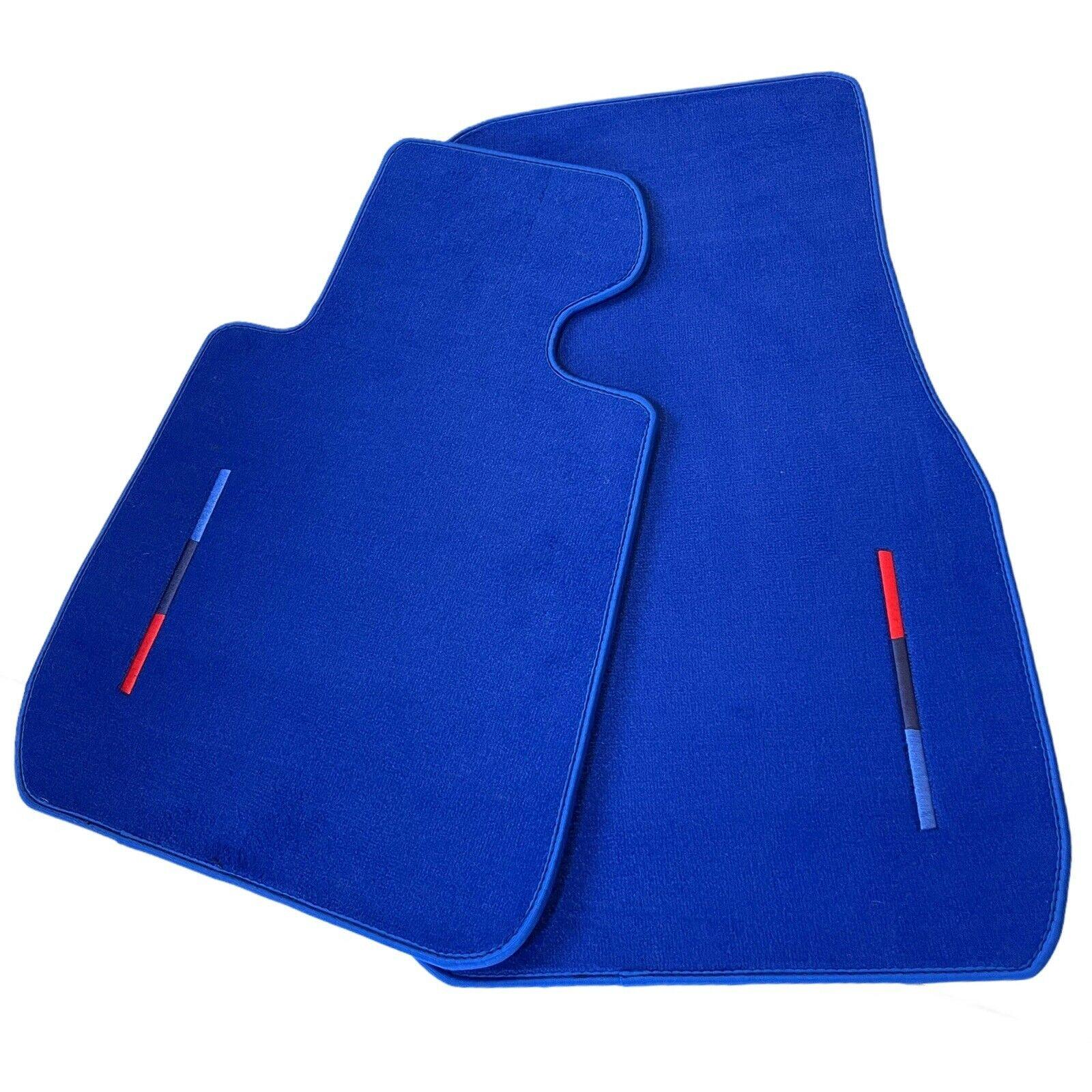 Blue Floor Mats For BMW 6 Series F06 Gran Coupe With M Package - AutoWin