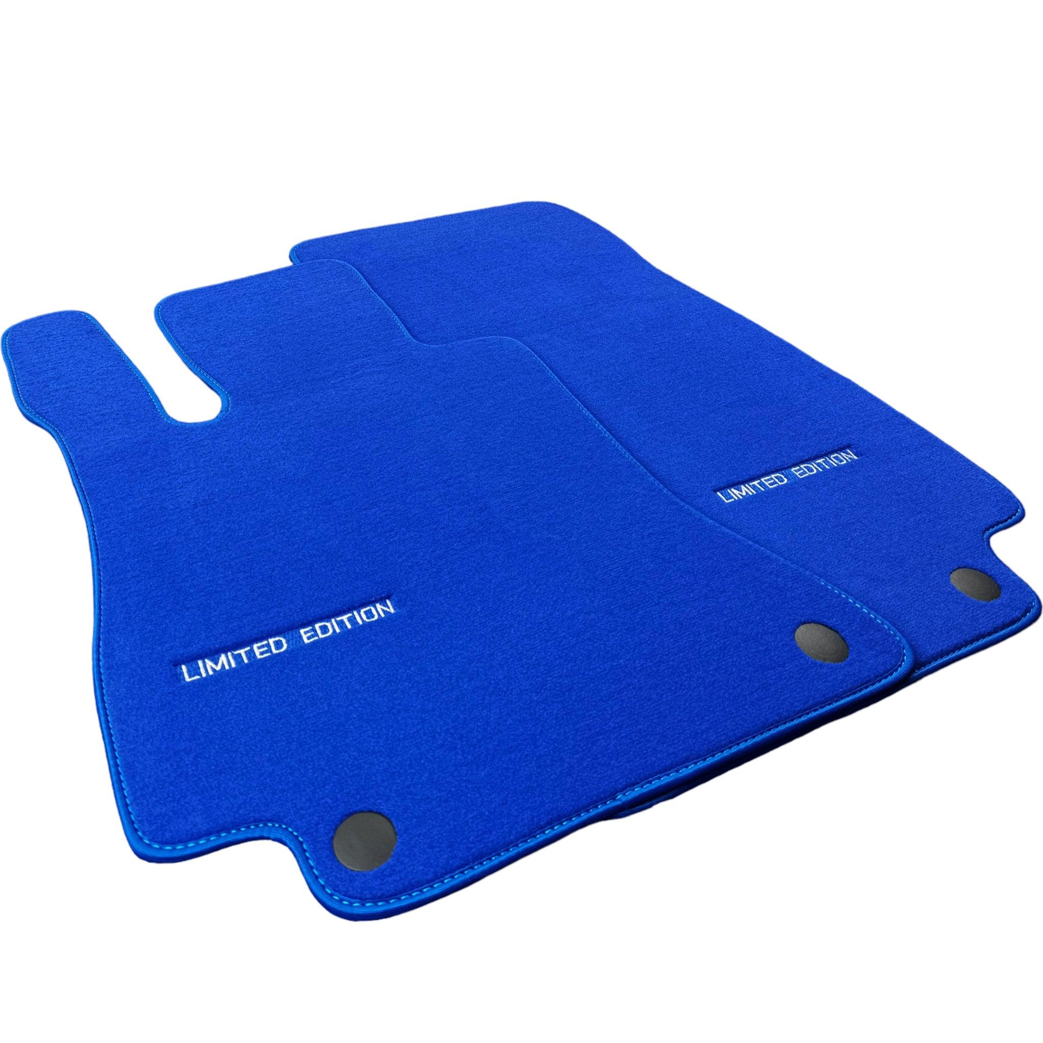 Blue Floor Mats For Mercedes Benz GLA-Class H247 (2021-2023) Hybrid | Limited Edition