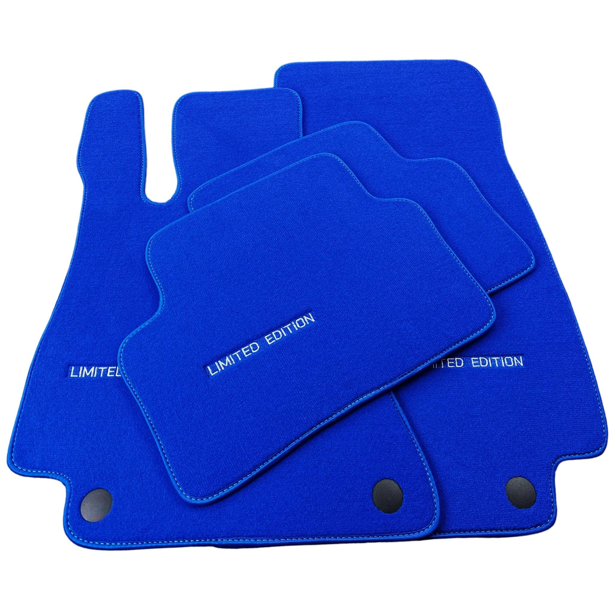 Blue Floor Mats For Mercedes Benz S-Class W140 (1991-1998) | Limited Edition