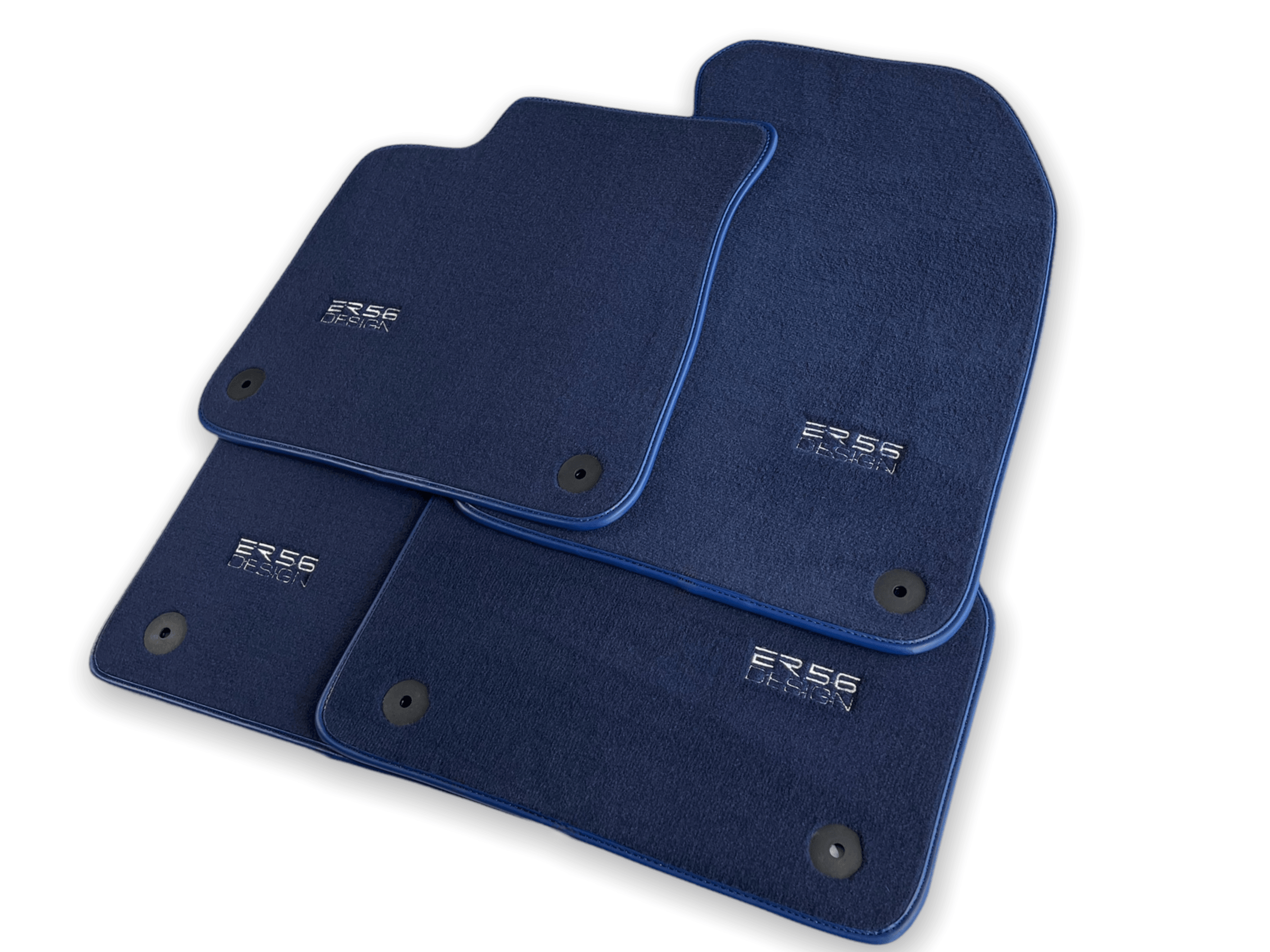 Dark Blue Floor Mats for Audi A1 - 5-door Citycarver (2019-2024) | ER56 Design