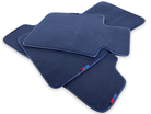 Dark Blue Floor Mats For BMW 3 Series G20 With M Package - AutoWin