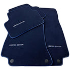 Dark Blue Floor Mats For Mercedes Benz CLA-Class X117 Shooting Brake (2015-2019) | Limited Edition