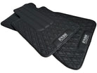 Floor Mats For BMW 3 Series F30 Black Leather Er56 Design - AutoWin