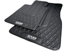 Floor Mats For BMW 6 Series F06 Gran Coupe Black Leather Er56 Design - AutoWin