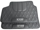Floor Mats For BMW M2 G87 Black Leather Er56 Design - AutoWin