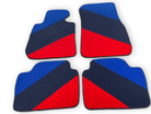 Floor Mats For BMW M8 F91 Convertible With 3 Color Carpet - AutoWin