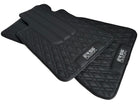 Floor Mats For BMW X6 Series E71 Black Leather Er56 Design - AutoWin