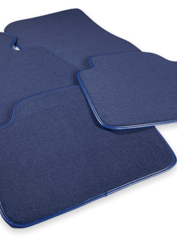 Floor Mats For Rolls Royce Dawn Rr6 2016-2023 Dark Blue - AutoWin