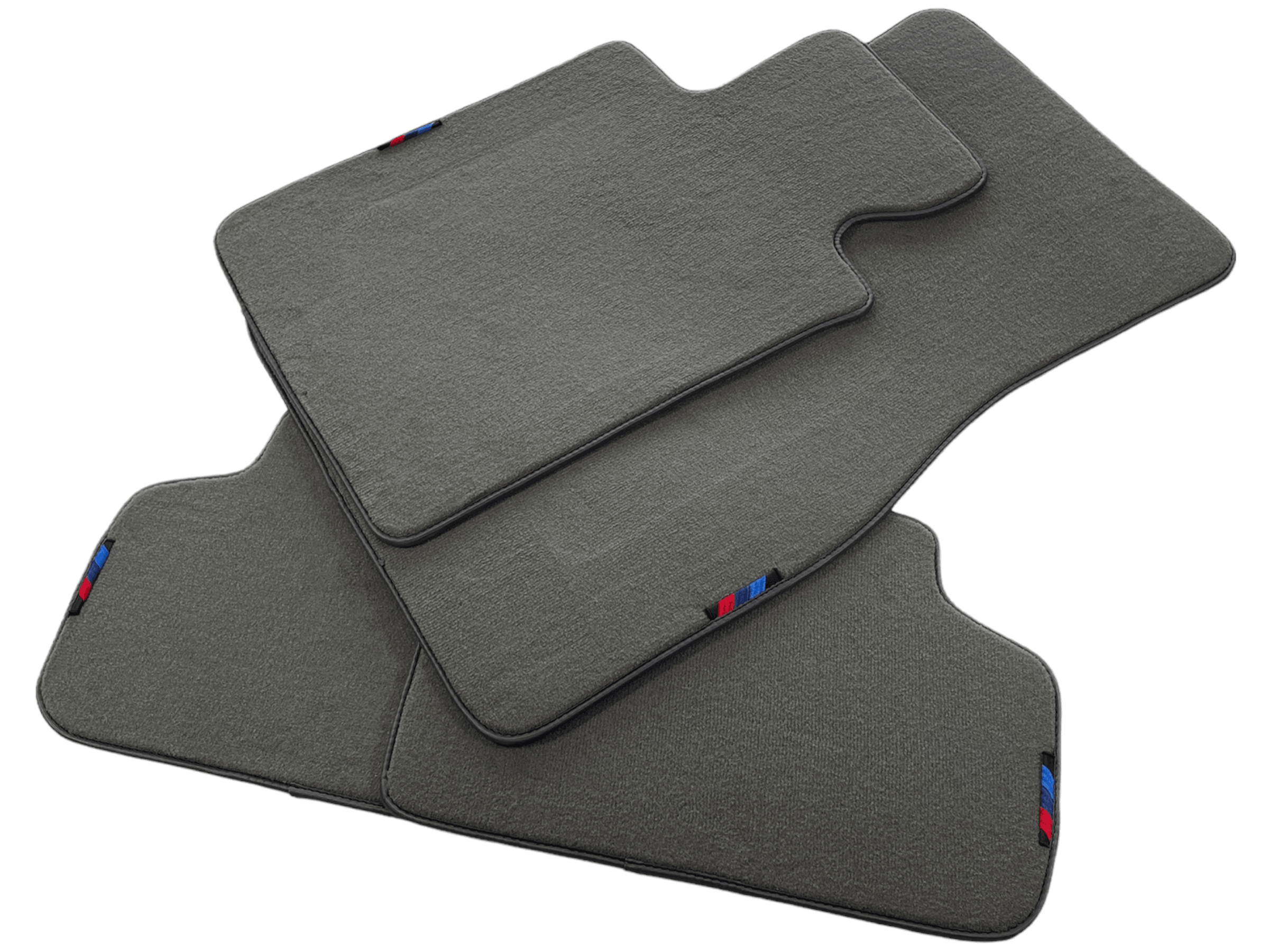 Gray Floor Mats For BMW 1 Series E81 With M Package AutoWin Brand - AutoWin