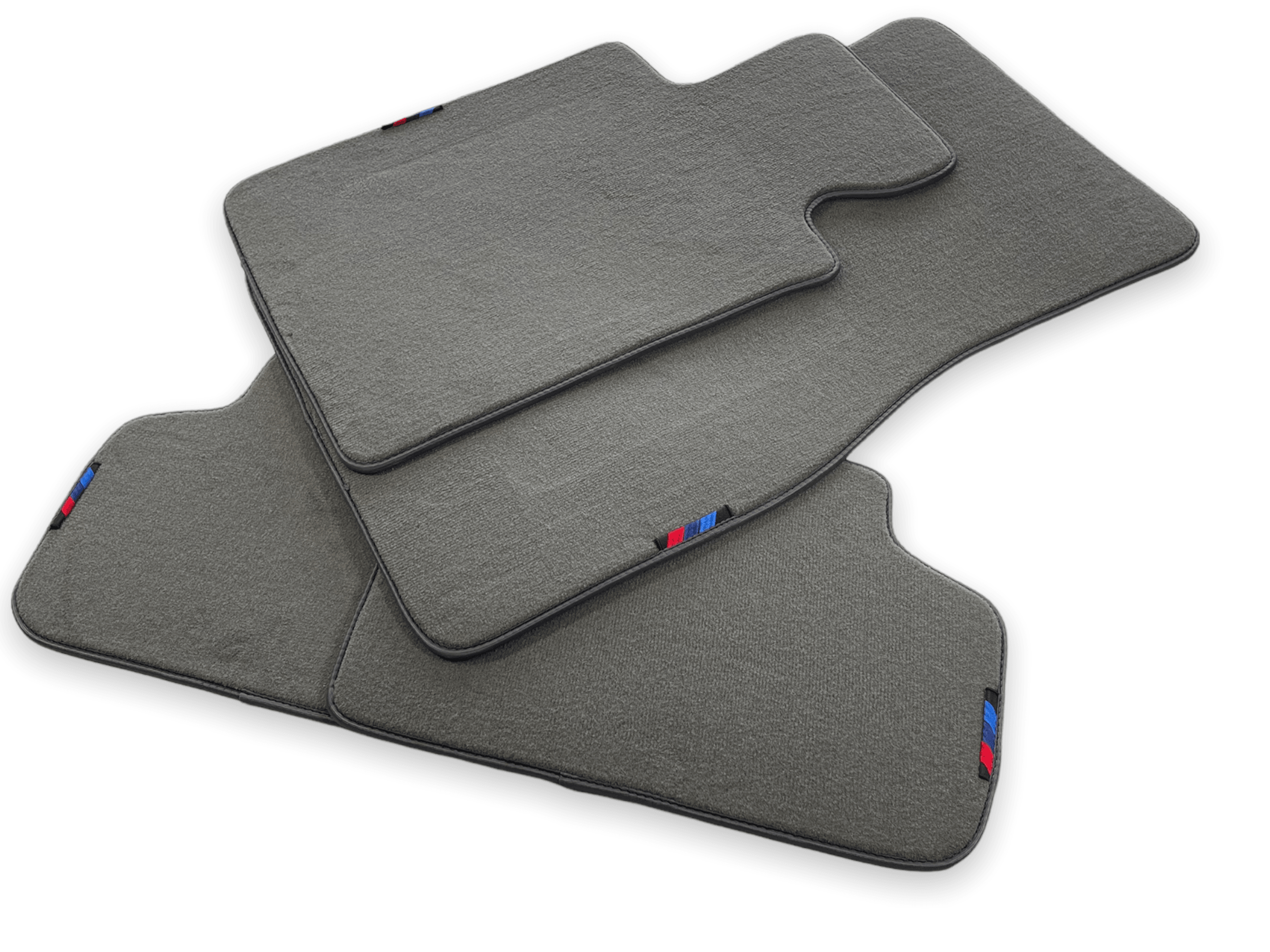 Gray Floor Mats For BMW 5 Series F10 With M Package AutoWin Brand - AutoWin