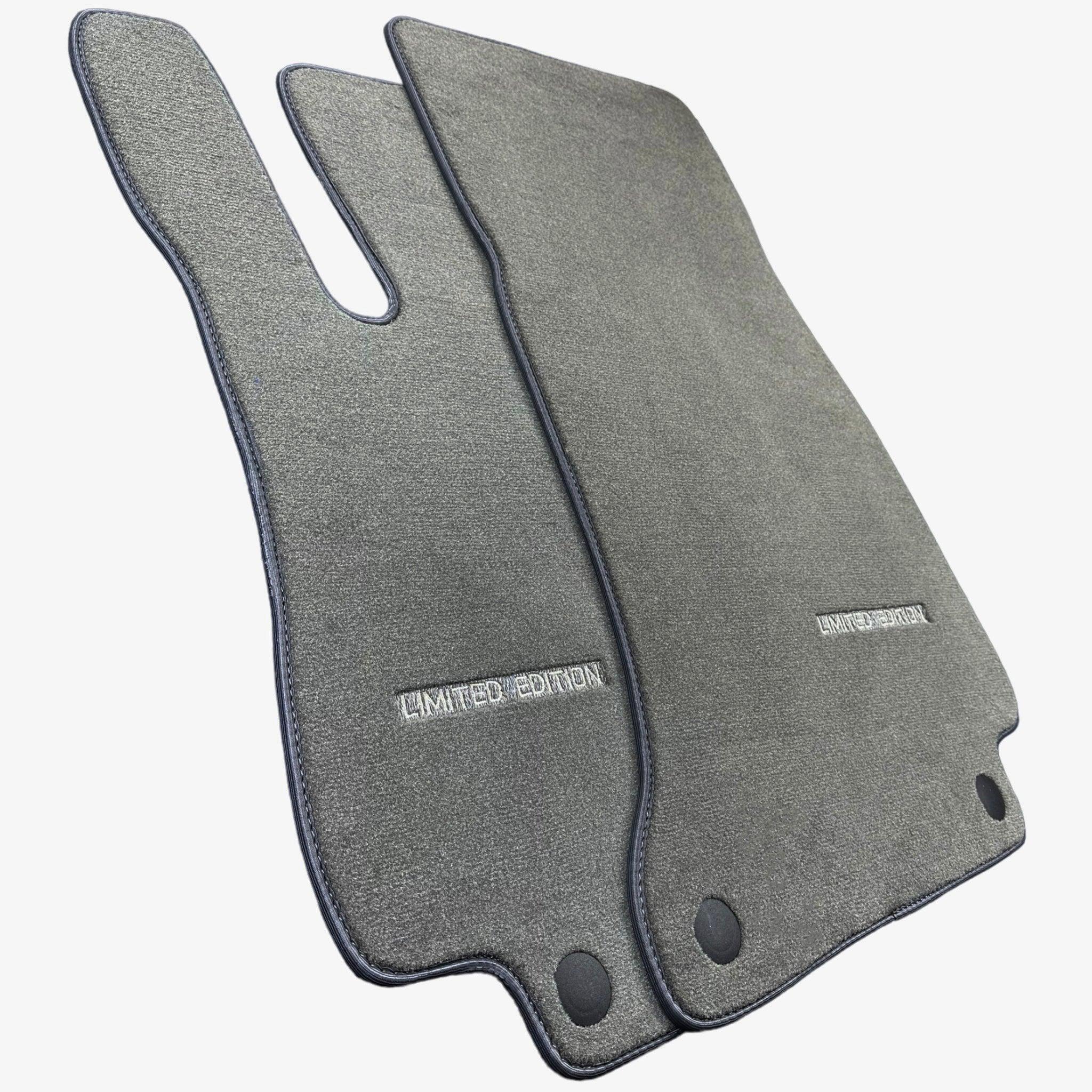 Gray Floor Mats For Mercedes Benz E-Class C207 Coupe Facelift (2013-2017) | Limited Edition