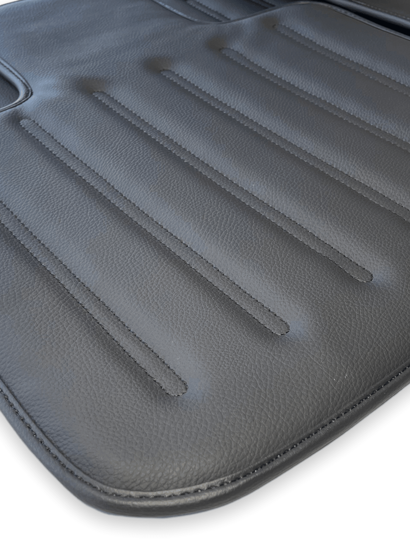 Leather Floor Mats For Rolls Royce Shadow 1965-1977 Black - AutoWin