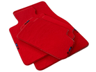 Red Floor Mats For BMW 1 Series F20 With M Package AutoWin Brand - AutoWin