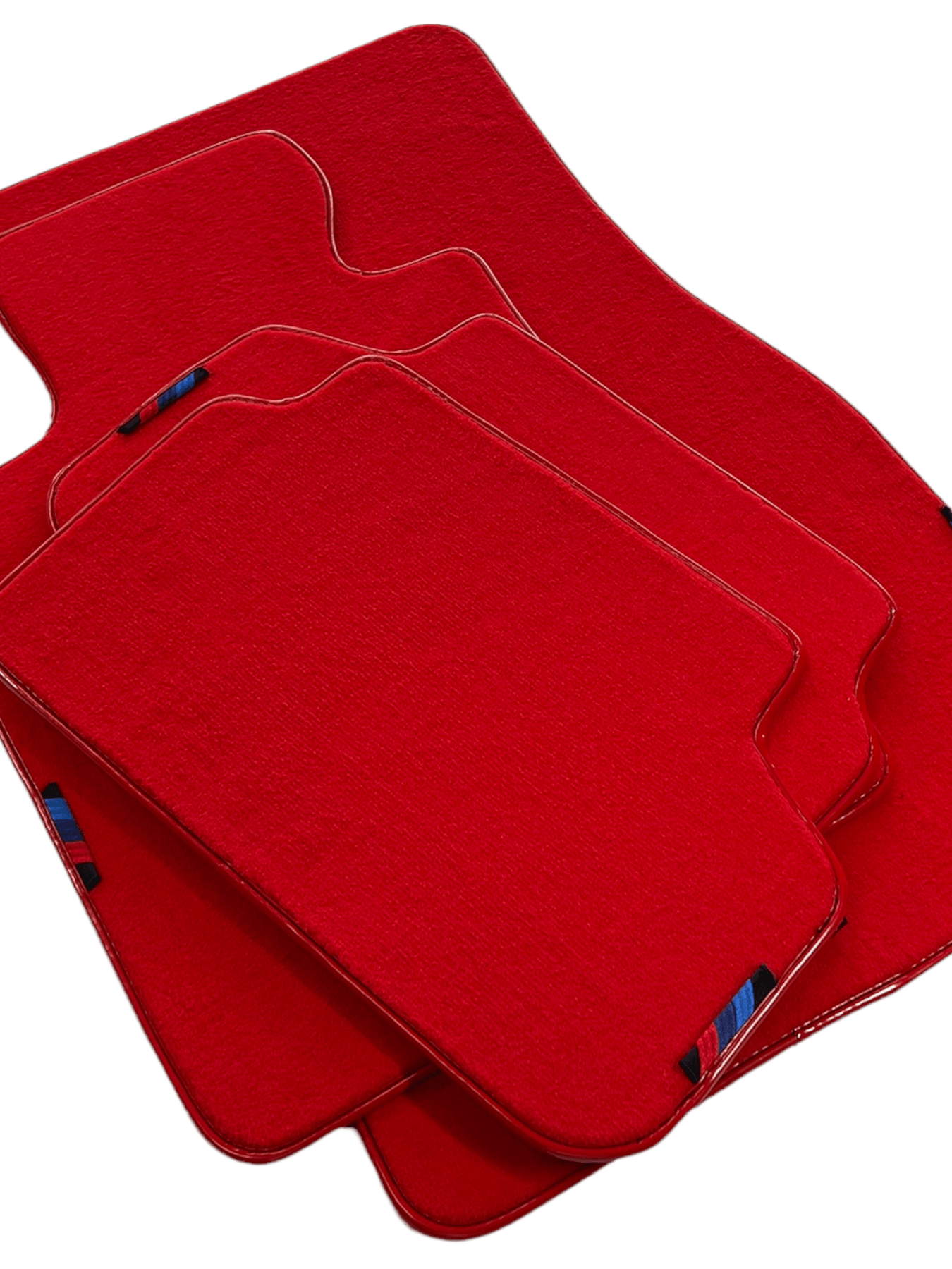 Red Floor Mats For BMW X7 Series G07 With M Package AutoWin Brand - AutoWin
