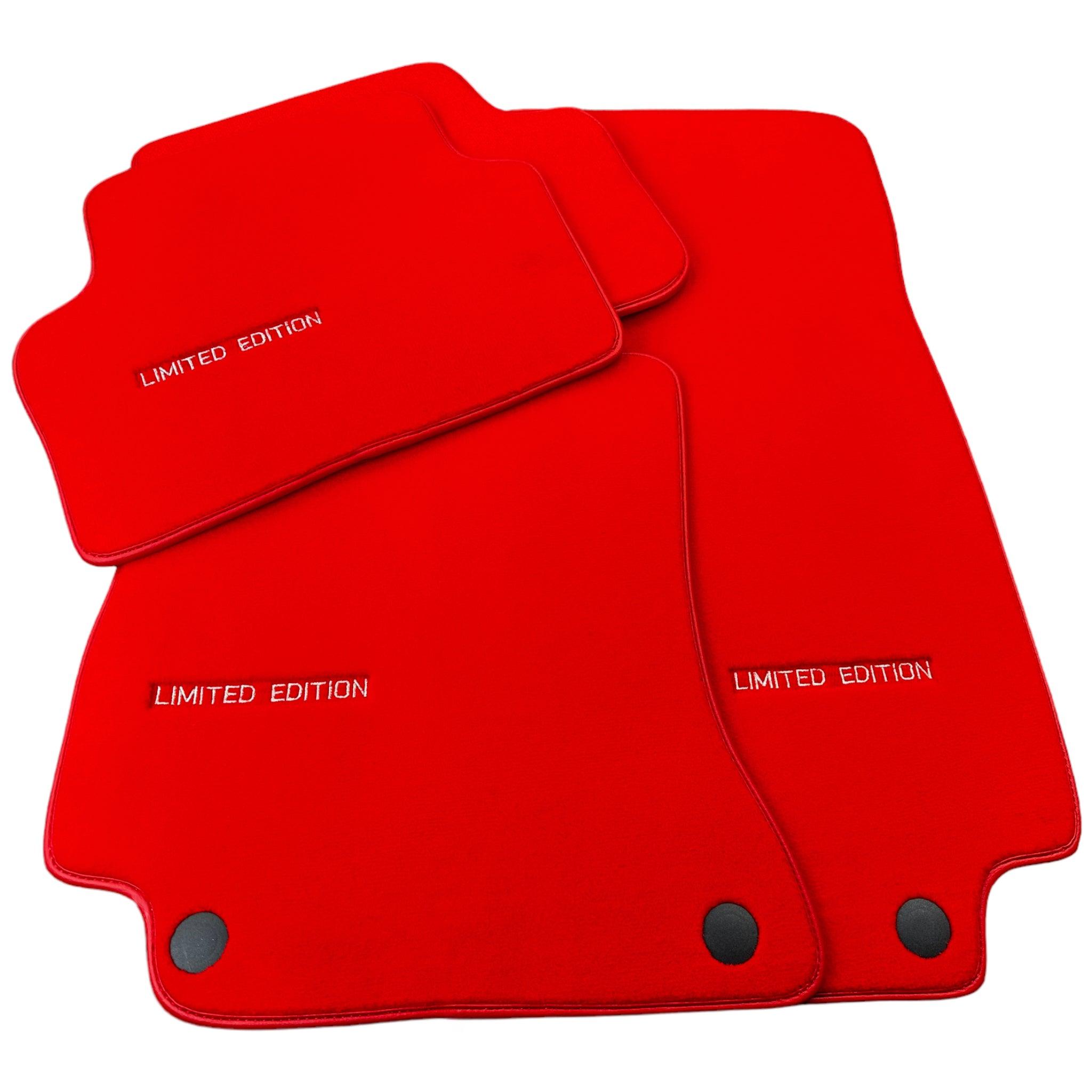 Red Floor Mats For Mercedes Benz S-Class V222 (2013-2020) Long Wheelbase | Limited Edition