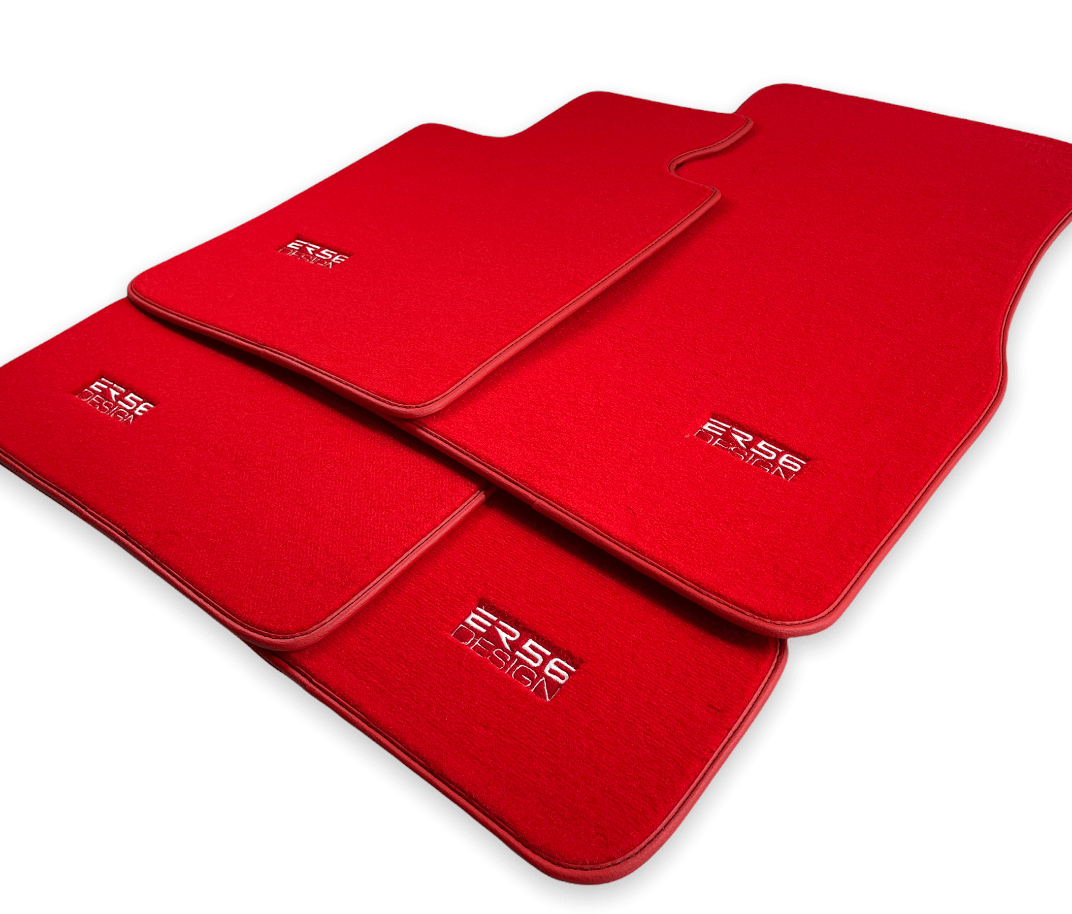 Red Mats For BMW 8 Series E31 2-door Coupe - ER56 Design Brand - AutoWin