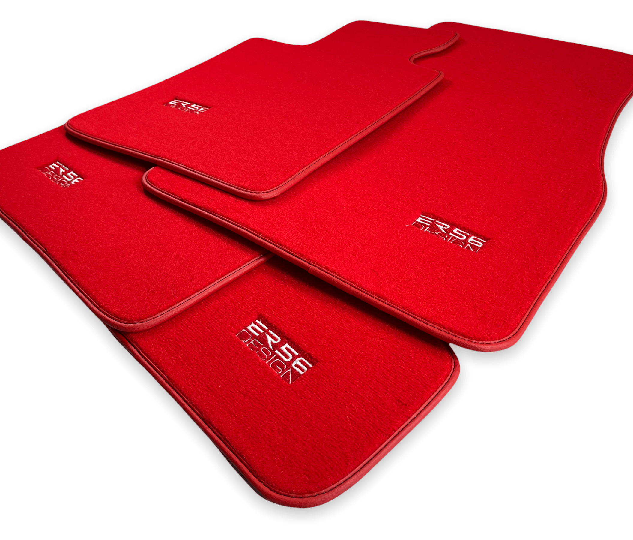 Red Mats For BMW 8 Series G15 2-door Coupe - ER56 Design Brand - AutoWin