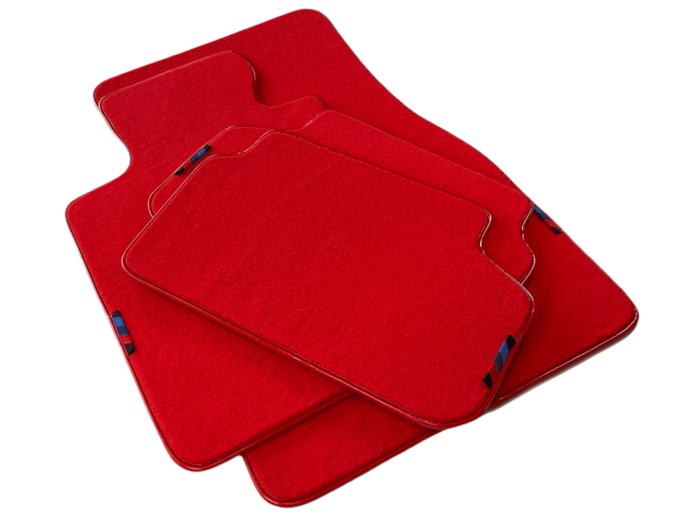 Red Mats For BMW M8 F92 2-door Coupe With M Package AutoWin Brand - AutoWin