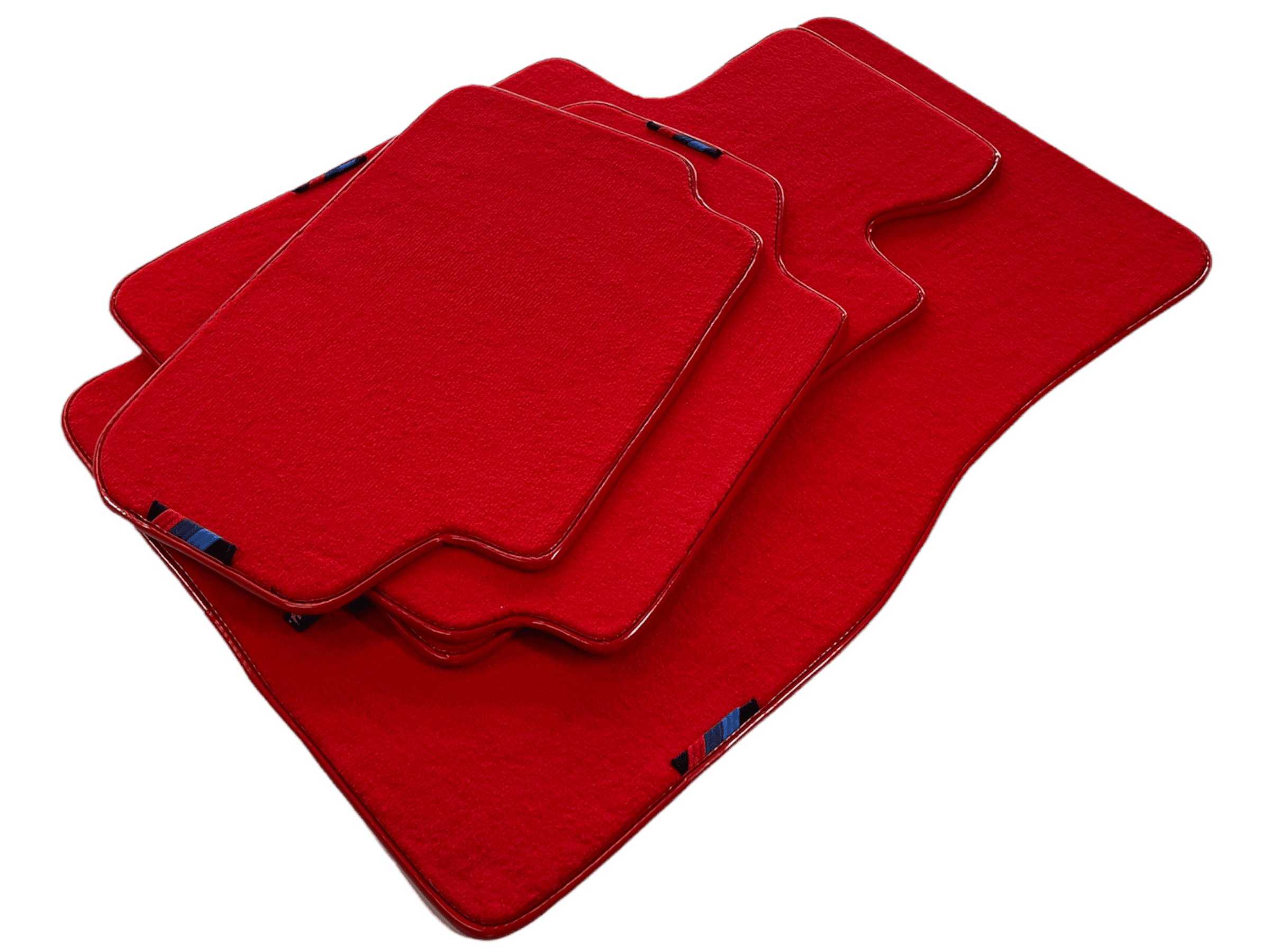 Red Mats For BMW M8 F92 2-door Coupe With M Package AutoWin Brand - AutoWin