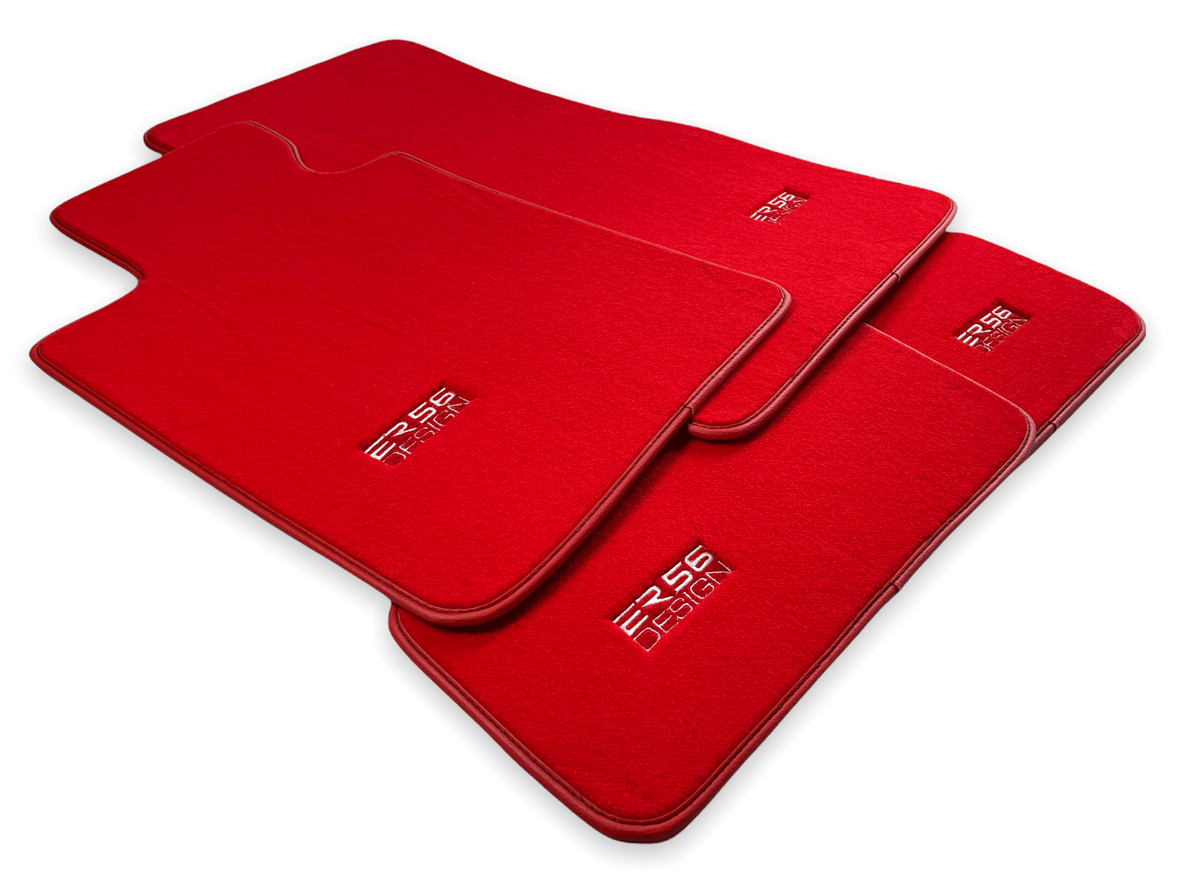 Red Mats For BMW X3 - E83 SUV - ER56 Design Brand - AutoWin