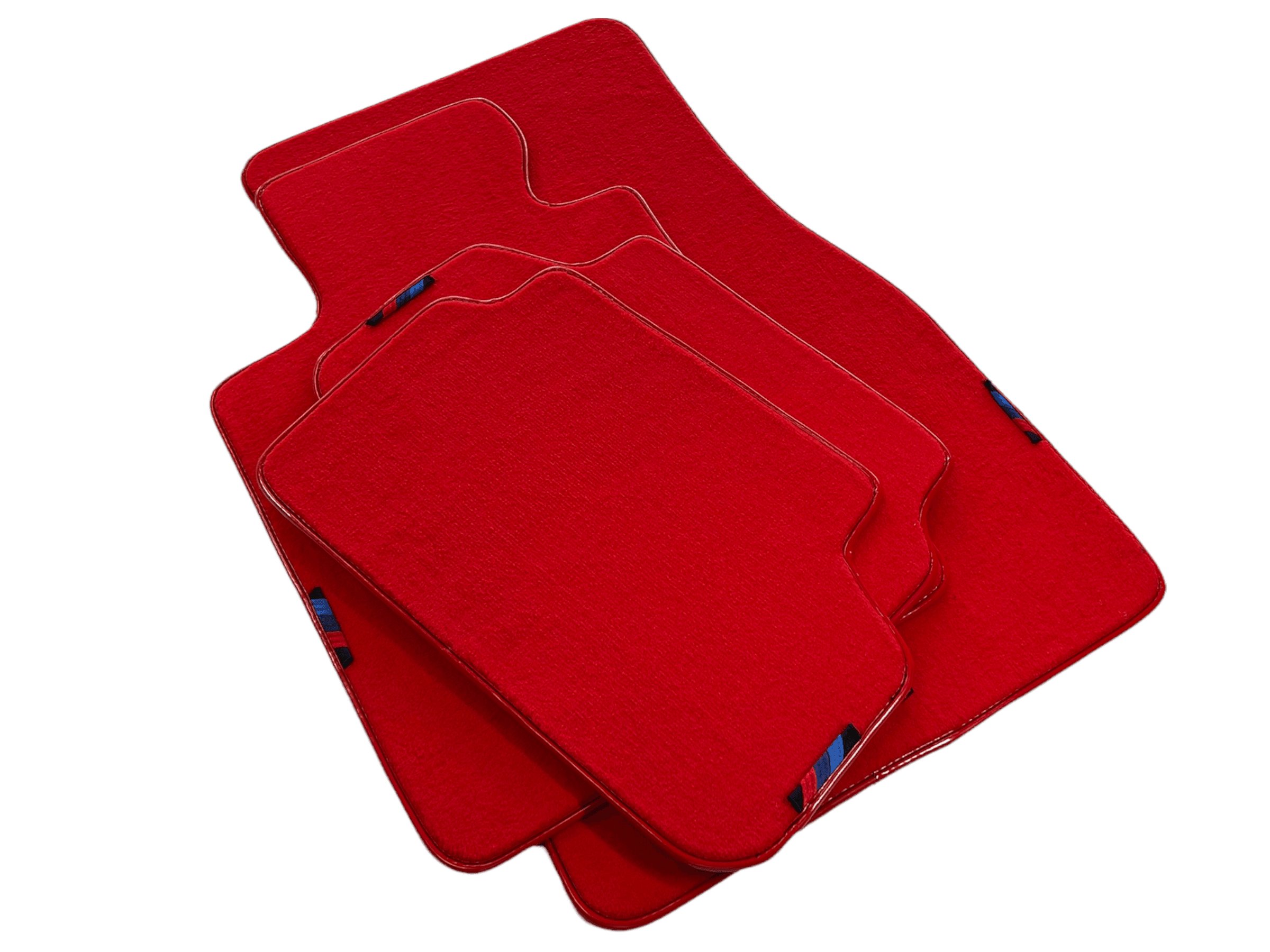 Red Mats For BMW X3 - E83 SUV With M Package AutoWin Brand - AutoWin