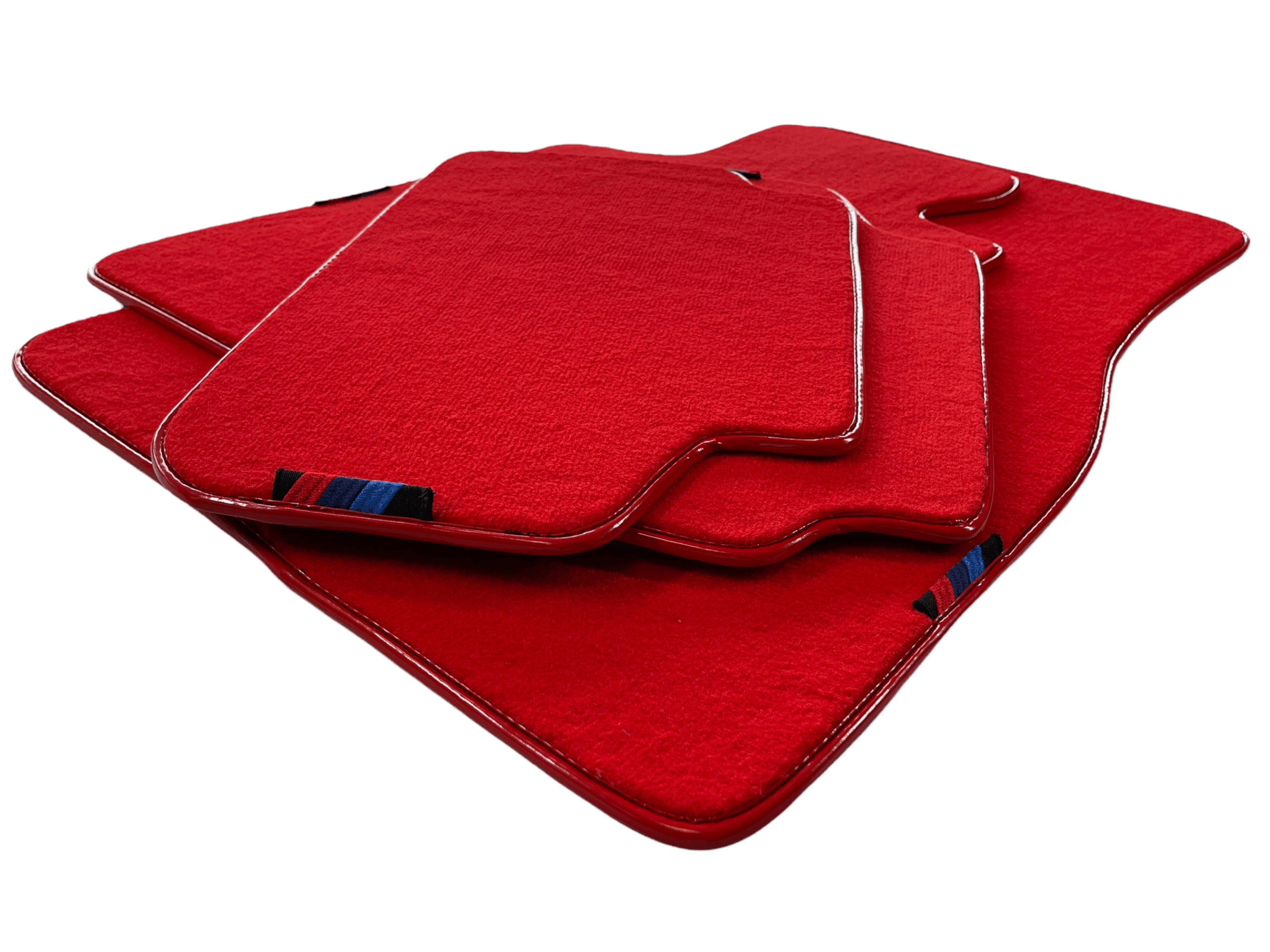 Red Mats For BMW X3 - E83 SUV With M Package AutoWin Brand - AutoWin