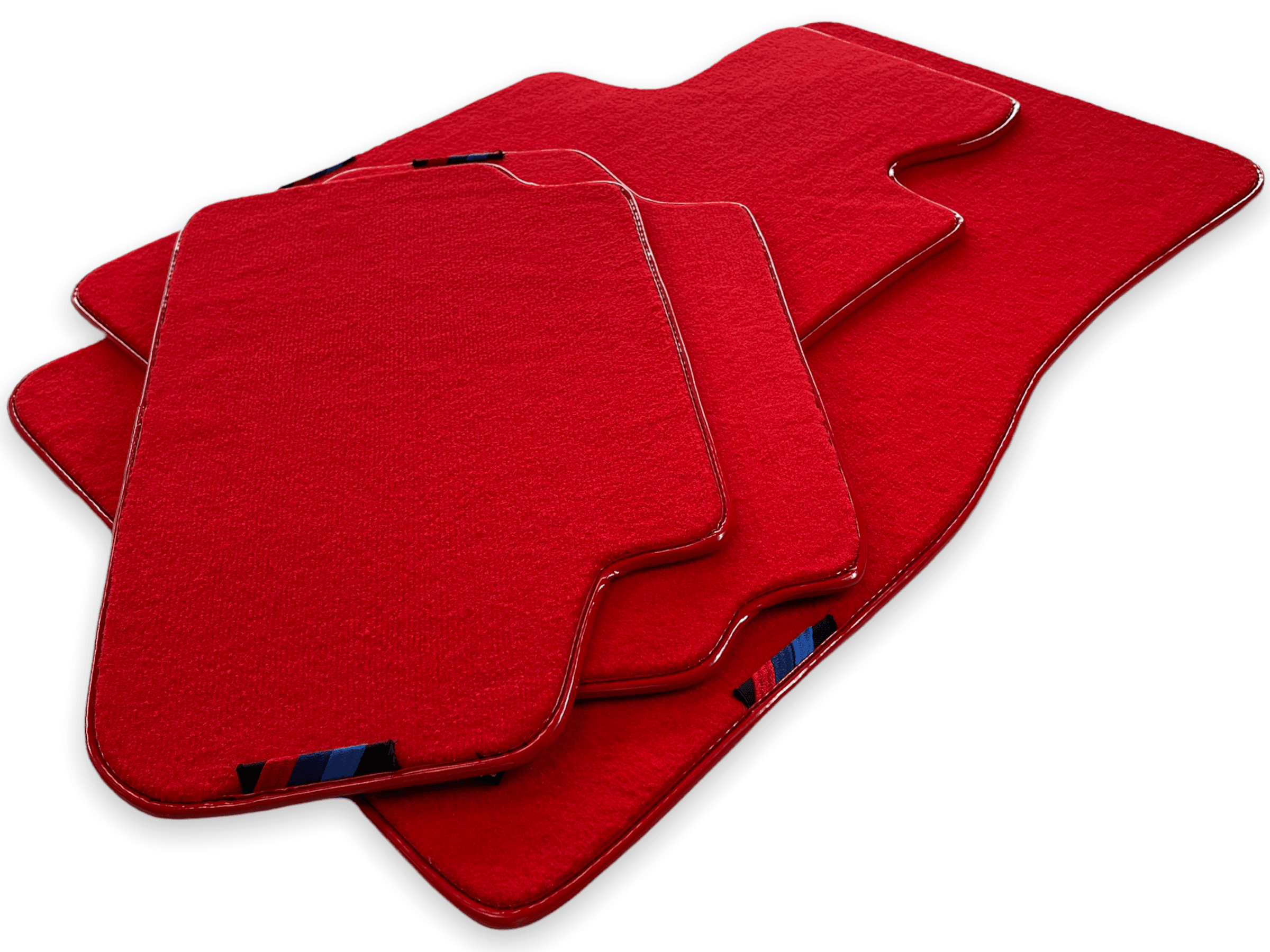 Red Mats For BMW X3 - E83 SUV With M Package AutoWin Brand - AutoWin