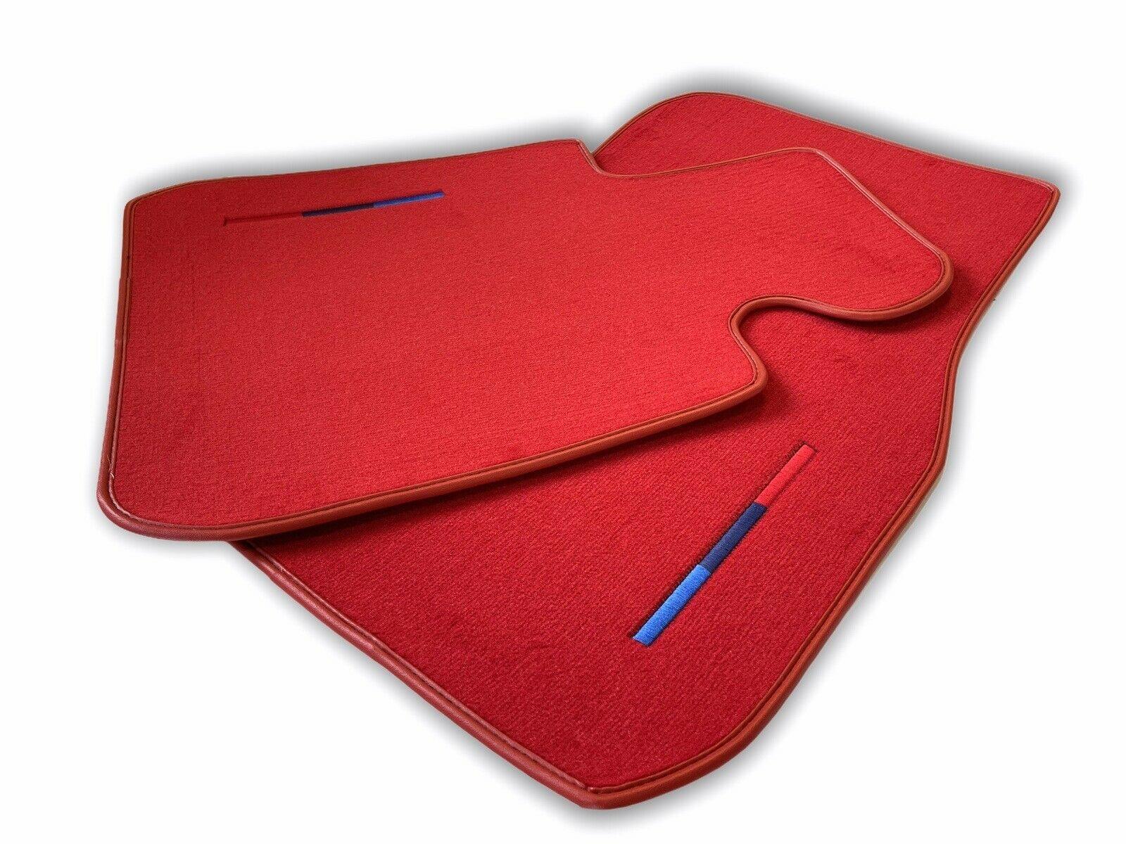 Red Mats For BMW X5M F85 SUV With M Package - AutoWin