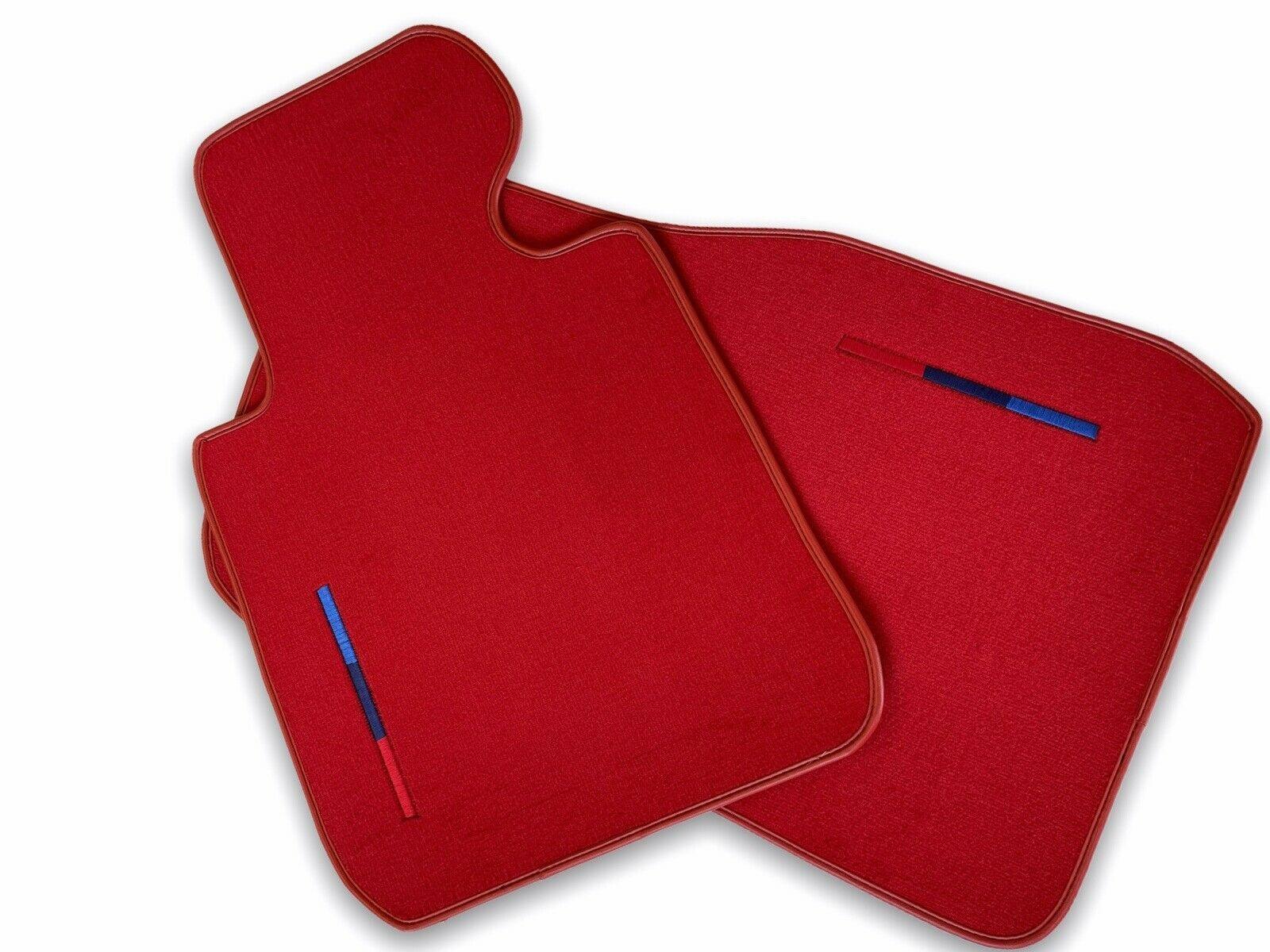 Red Mats For BMW X6M E71 SUV With M Package - AutoWin